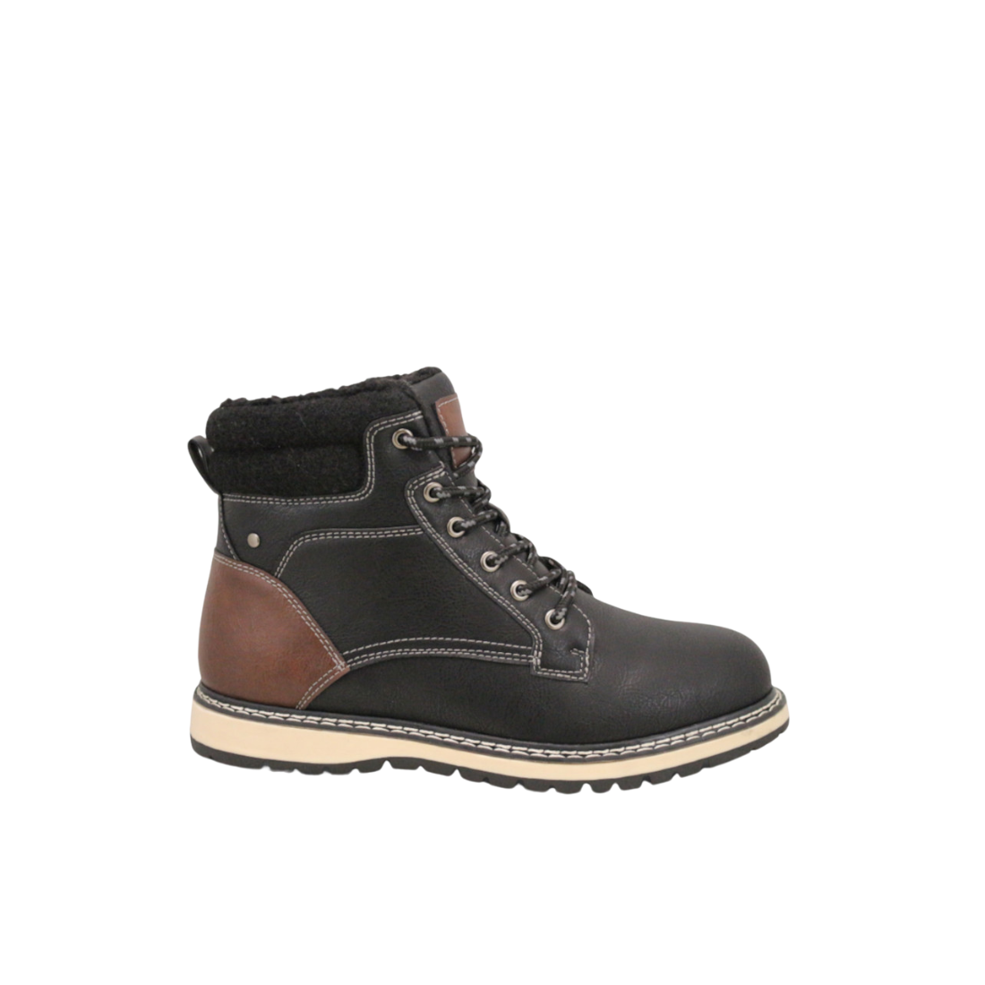 FRONTIER NORTH Hawk Men Winter Boots Black - product view