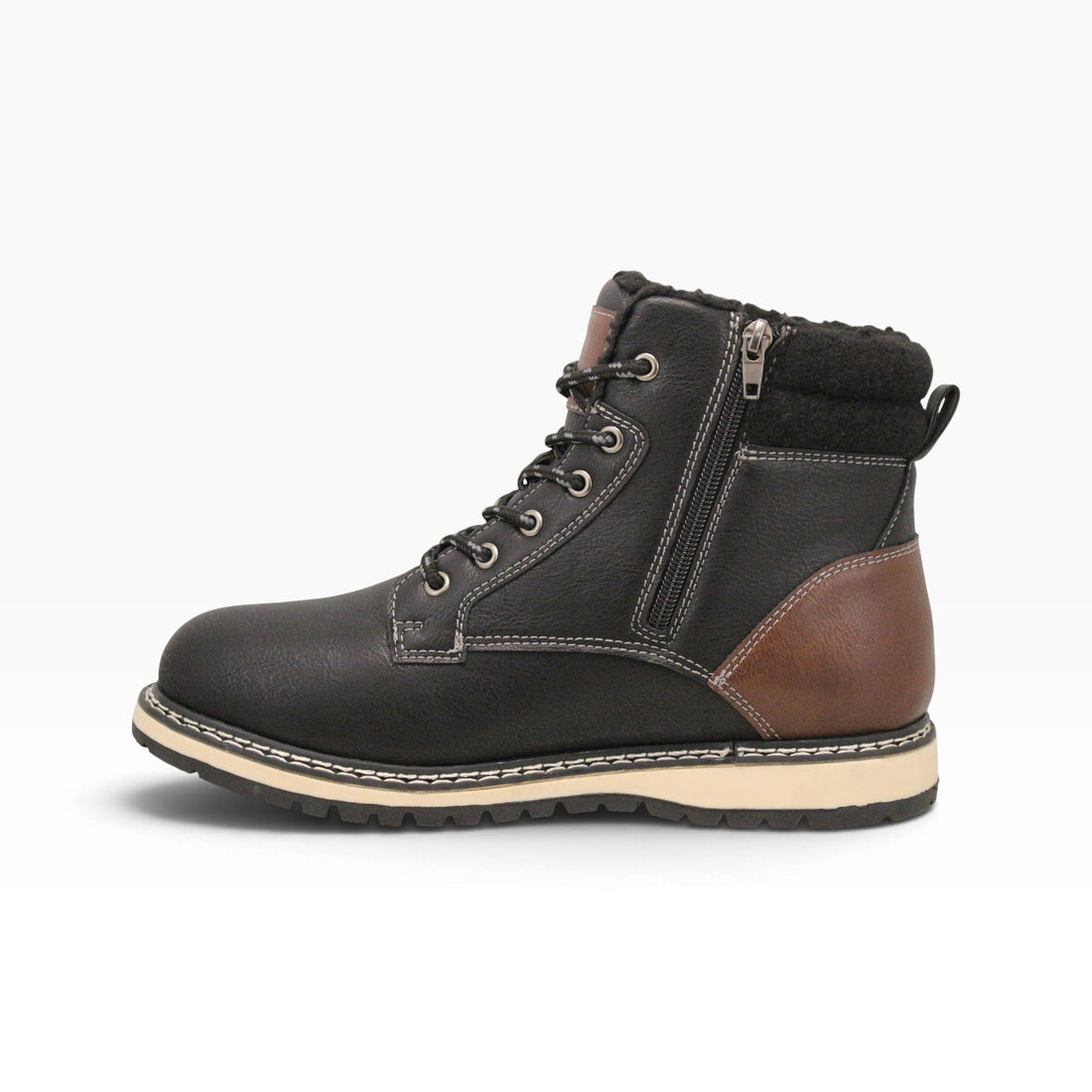 FRONTIER NORTH Hawk Men Winter Boots Black - product view