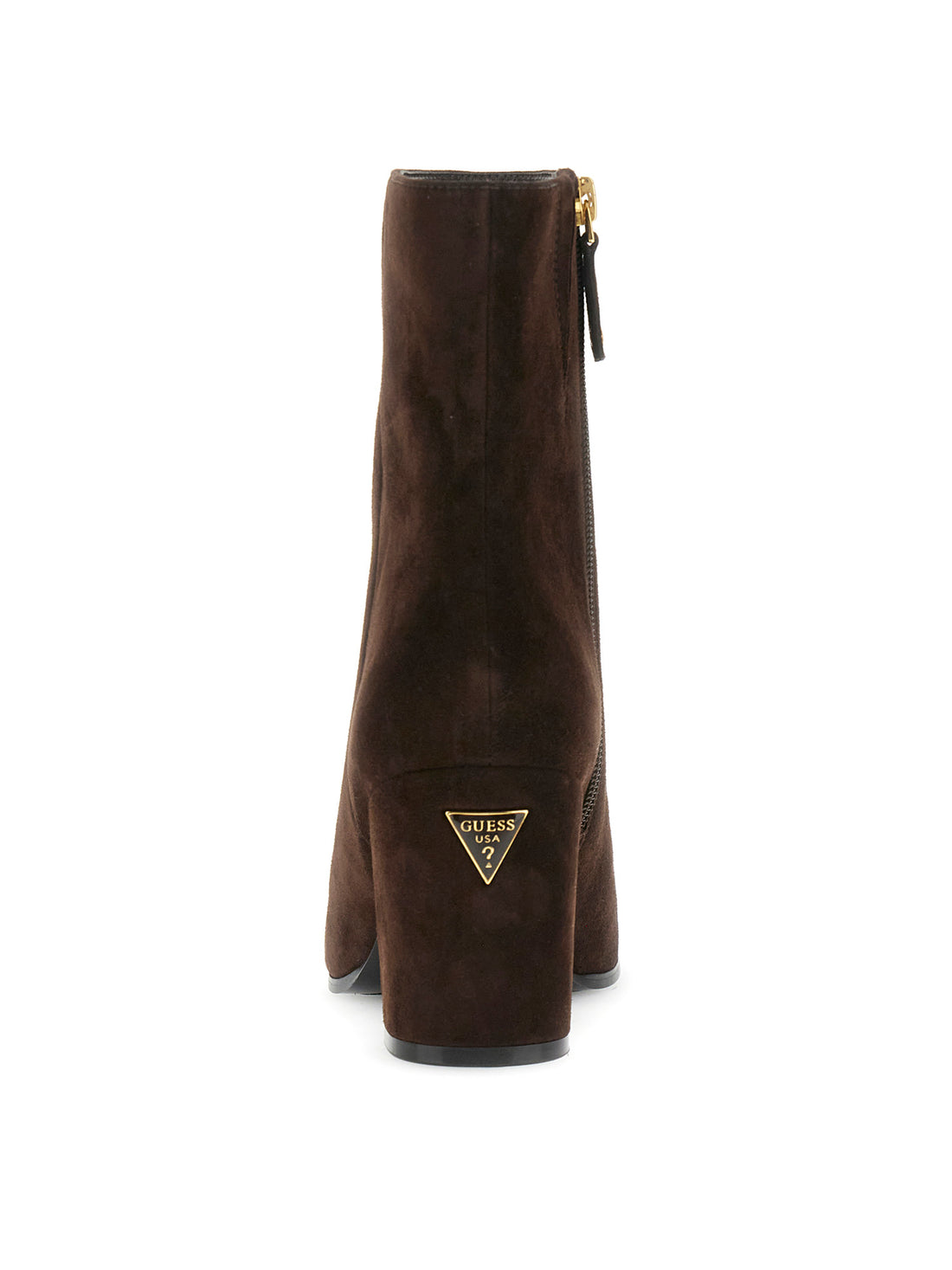 GUESS Berklie boots Women Dress Booties Dark suede Brown - product view
