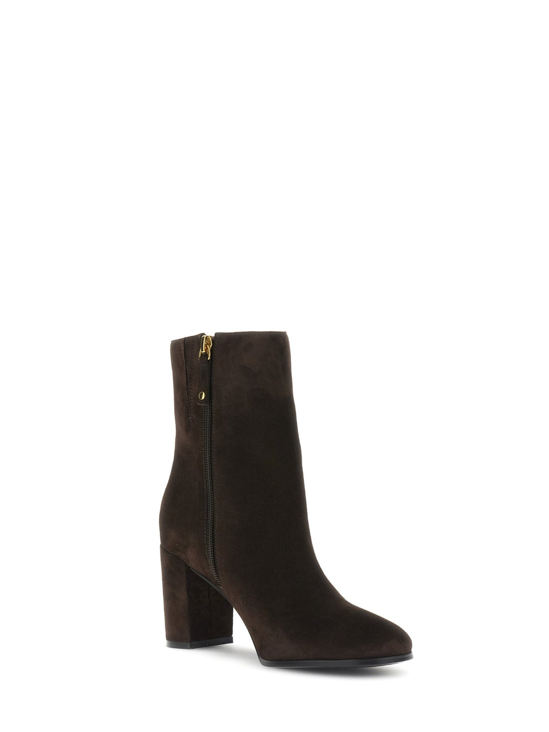 GUESS Berklie boots Women Dress Booties Dark suede Brown - product view