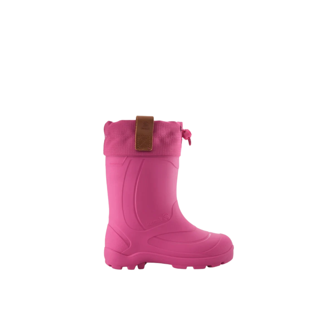 KAMIK Tundra Kids Waterproof Winter Boots Pink - product view