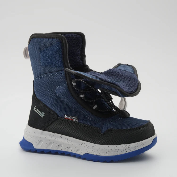 KAMIK Stormex Ez Kids Waterproof Winter Boots Navy - product view