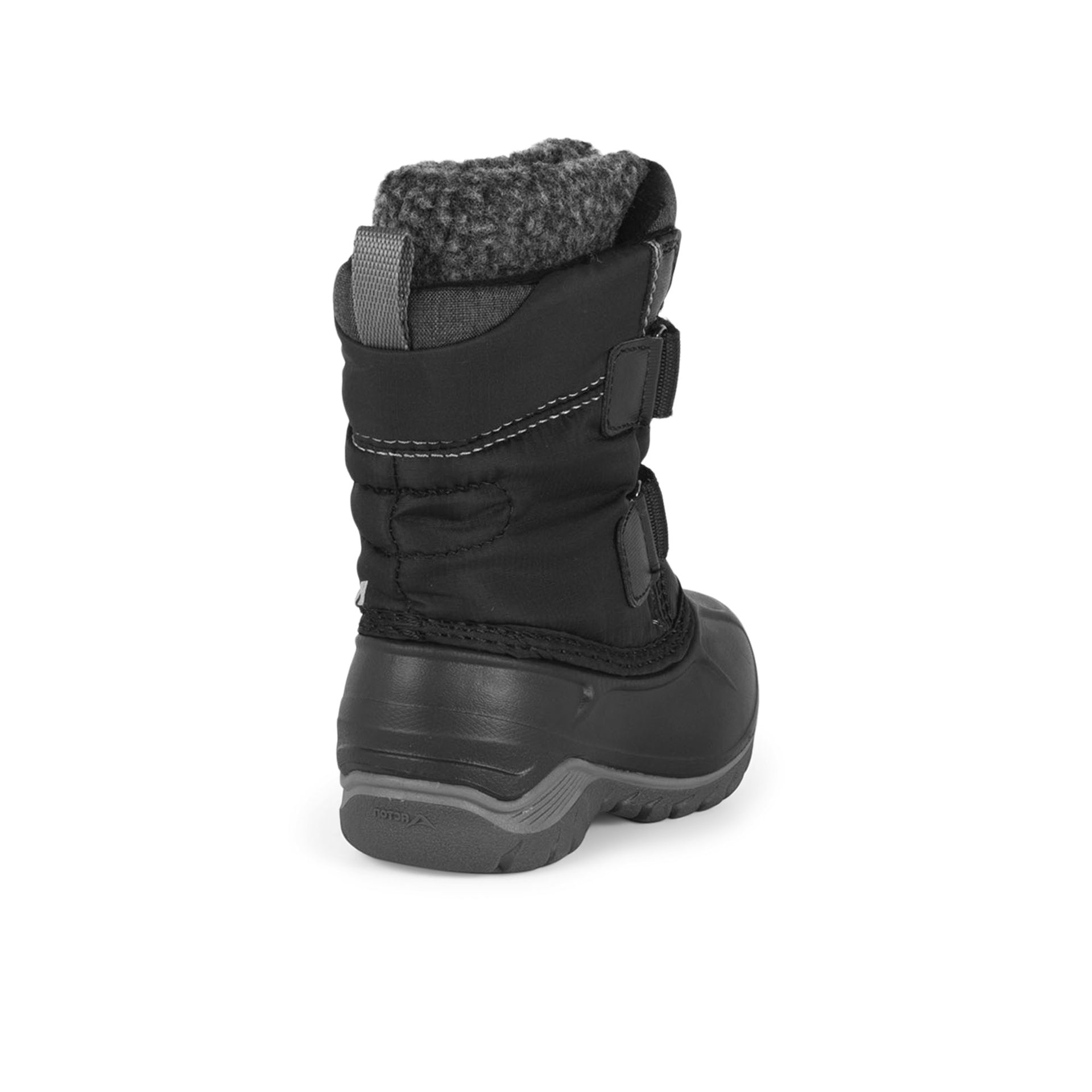 Bottes De Neige Enfant L.L. Bean - Taille 1 - Noir Et Gris - Hiver Avec Sangle