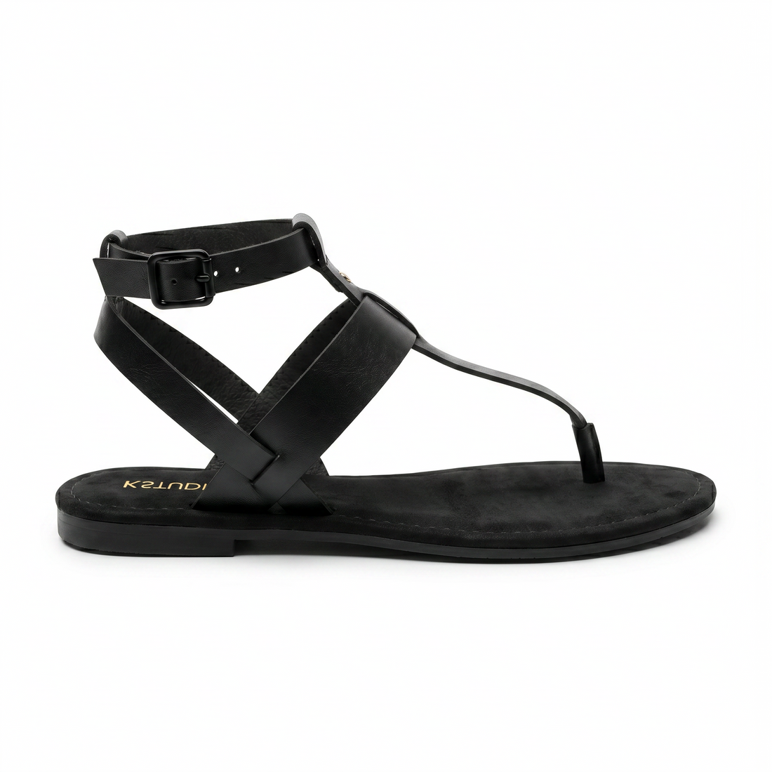 K STUDIO Pansy Flat W Women Casual Sandals Black