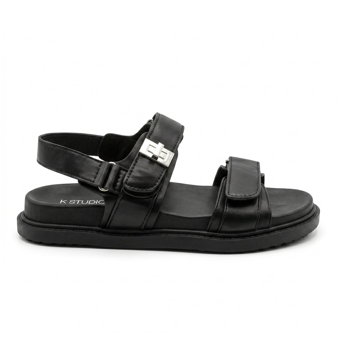 K STUDIO Snapdragon W Women Casual Sandals Black