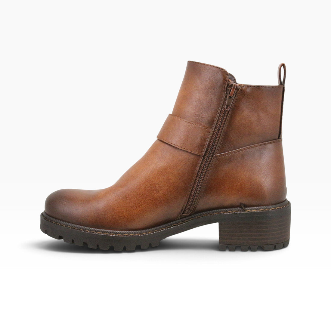 NYC COUTURE Goldfinch W Women Casual Booties Tan - product view