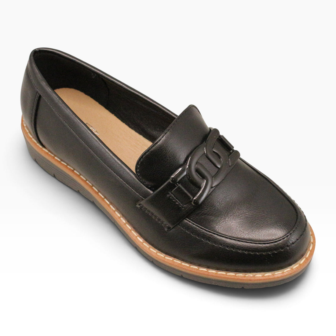 SOFT COMFORT Canopus Women Casual Loafers Black - product view