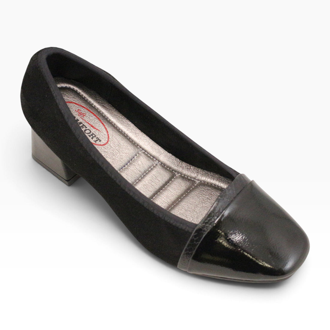 SOFT COMFORT Cardinal Women Dress Pump Black - product view