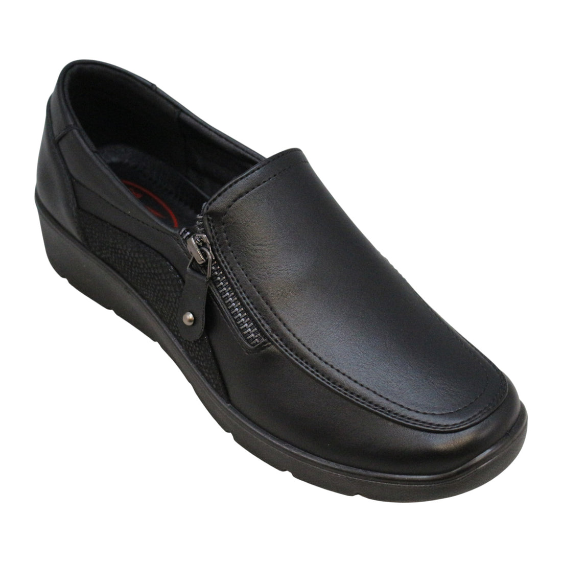SOFT COMFORT Cecilela Women Casual Wedge Shoe Black - product view