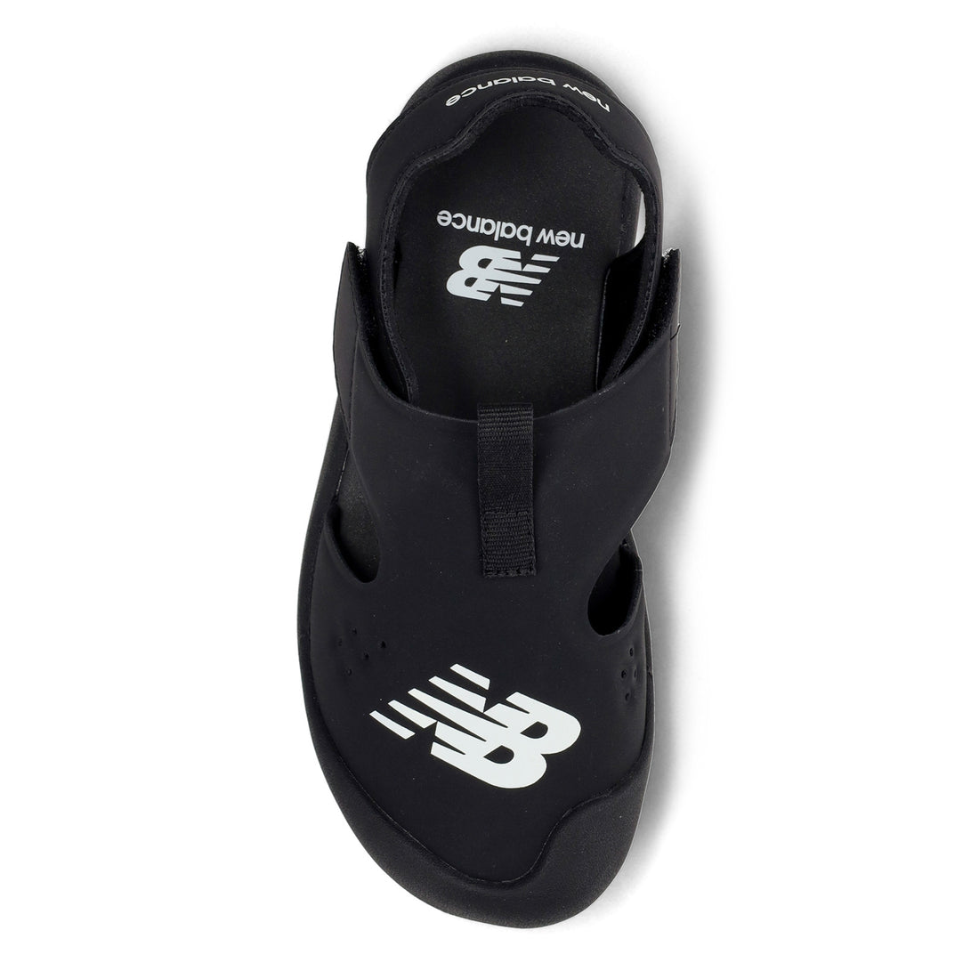 NEW-BALANCE New Balance CRSR V2 kids sports in black and white – product view