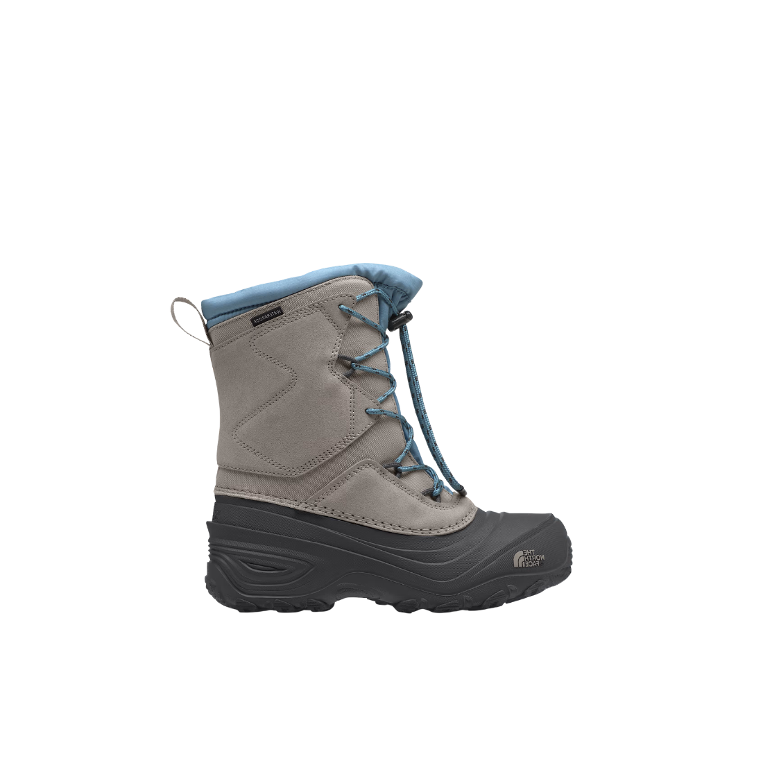 THE NORTH FACE Alpenglow V WP K Kids Waterproof Winter Boots Grey - product view