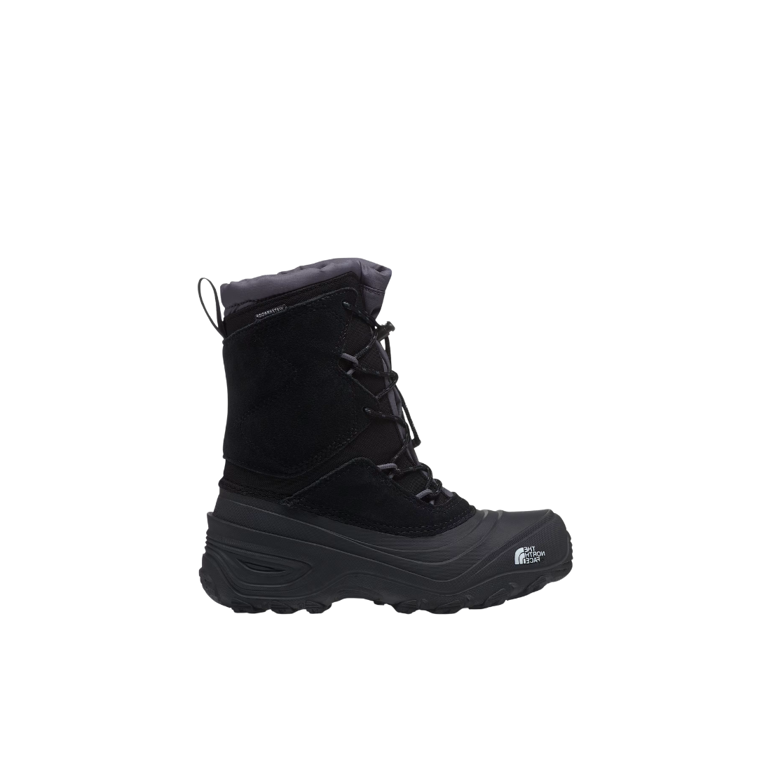 THE NORTH FACE Alpenglow V WP K Kids waterproof Winter Boots Black - product view
